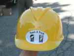 Each child gets a hard hat